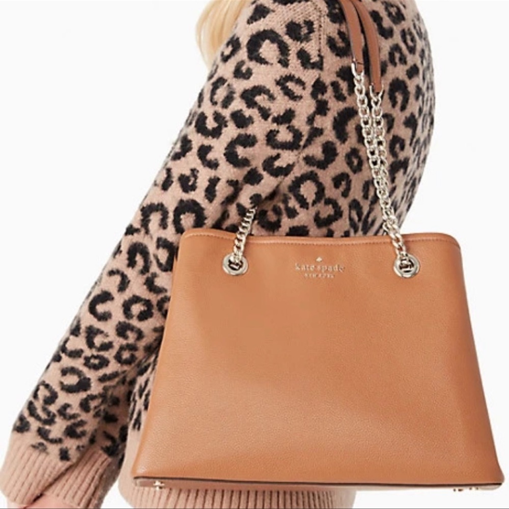 BNWOT. Never carried Kate Spade Jordyn Tote-Pebbled Leather